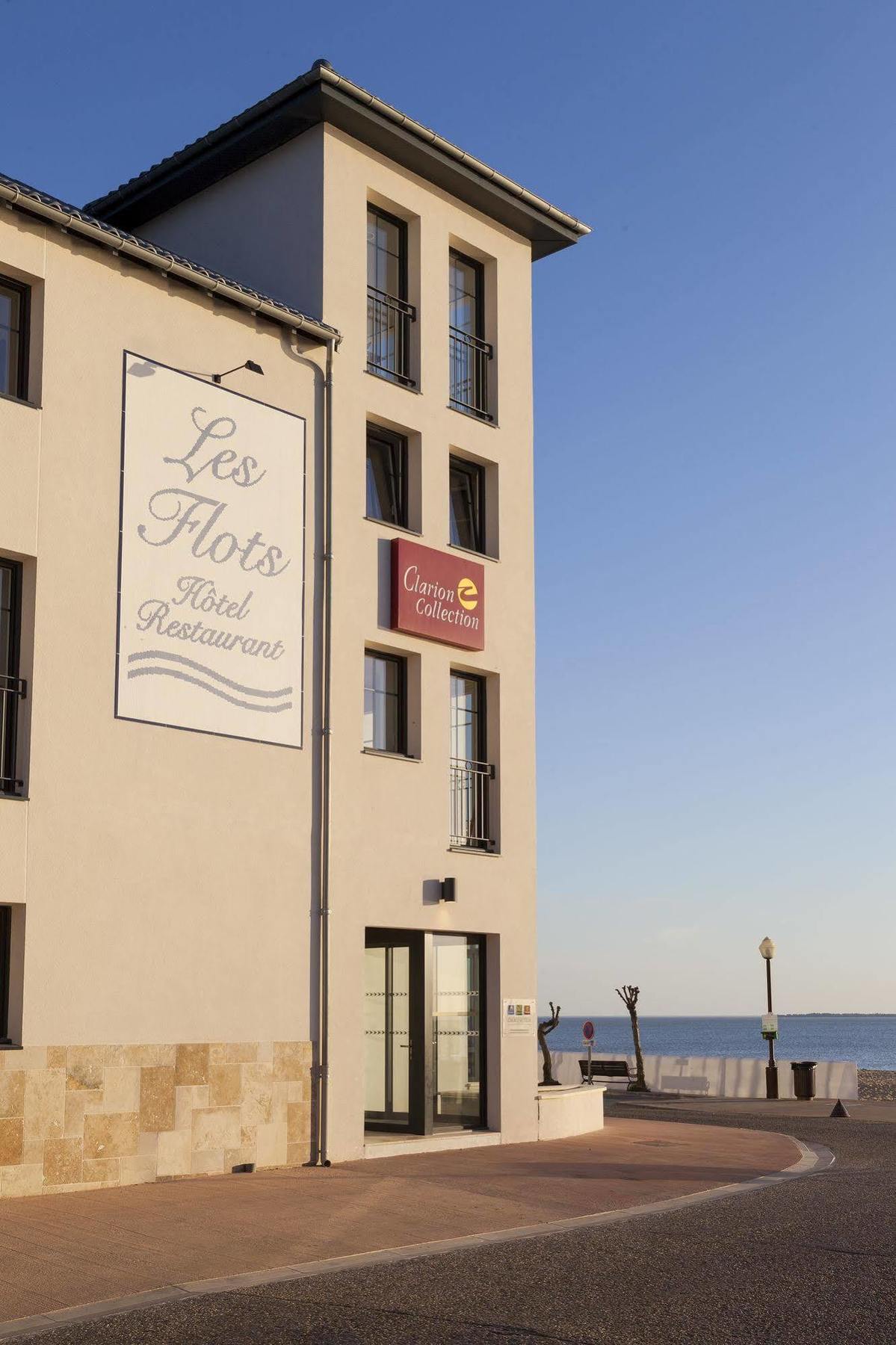 Les Flots - Hotel Et Restaurant Face A L'Ocean - Châtelaillon-Plage 외부 사진