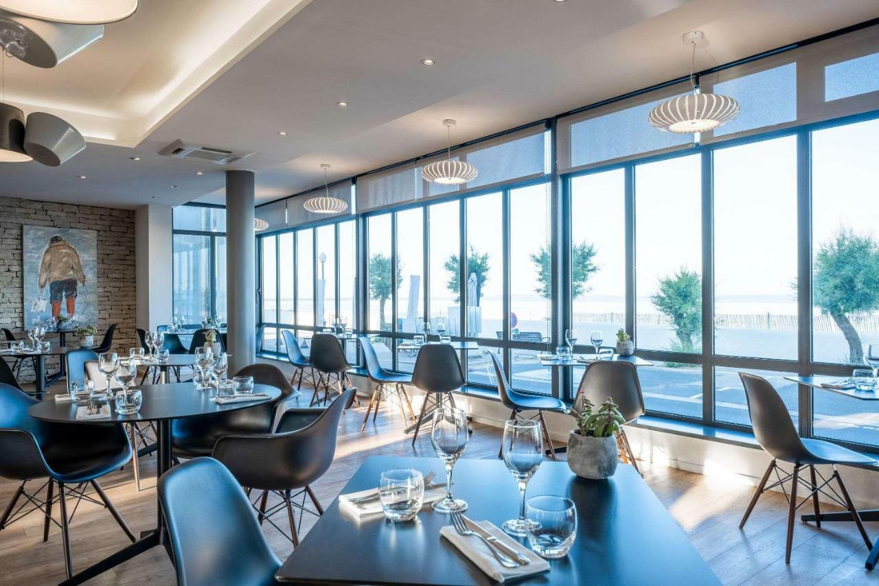 Les Flots - Hotel Et Restaurant Face A L'Ocean - Châtelaillon-Plage 외부 사진